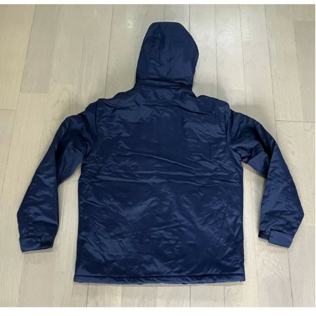 防水防風アウトドアジャケット　中綿裏地フリース　 ネイビーカラー　　サイズX メンズのジャケット/アウター(ナイロンジャケット)の商品写真