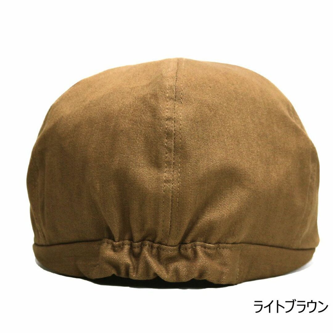 帽子 大きいサイズ ハンチング キャスケット タイプⅡ ライトブラウン メンズの帽子(ハンチング/ベレー帽)の商品写真