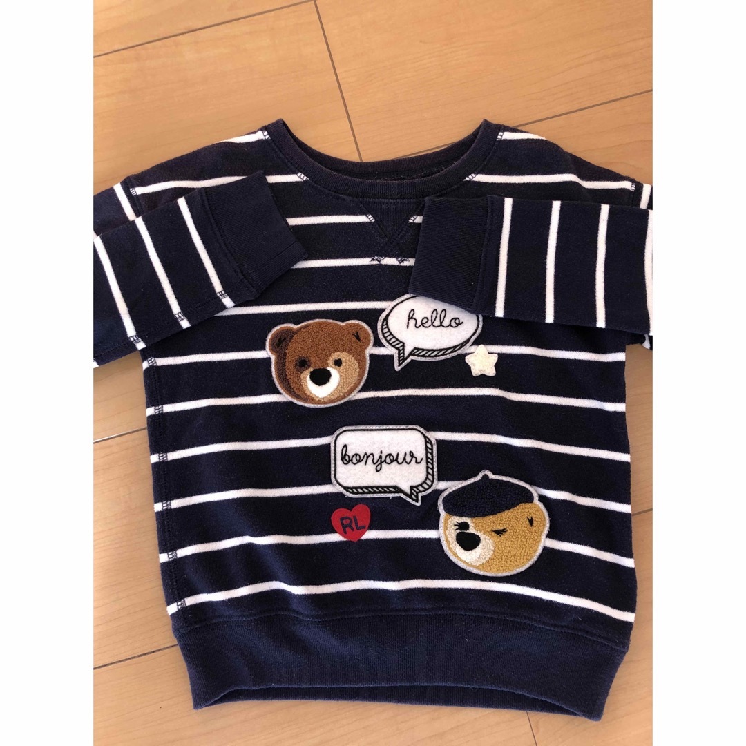 POLO RALPH LAUREN(ポロラルフローレン)のラルフローレン　トレーナー　size 6 キッズ/ベビー/マタニティのキッズ服女の子用(90cm~)(その他)の商品写真