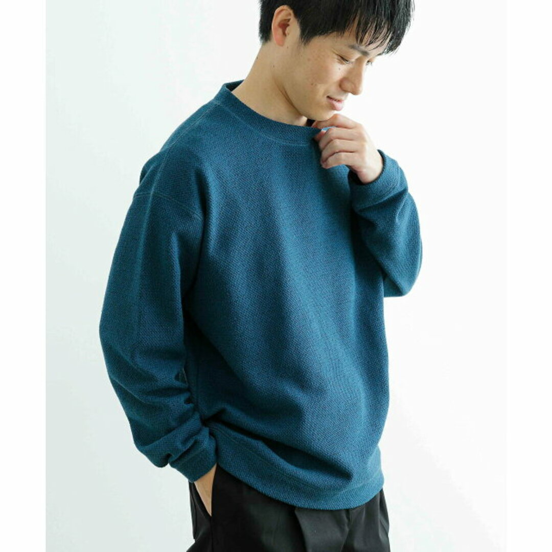 URBAN RESEARCH ITEMS(アーバンリサーチアイテムズ)の【CHA】メランジカノコクルーネックニットソー メンズのトップス(Tシャツ/カットソー(半袖/袖なし))の商品写真