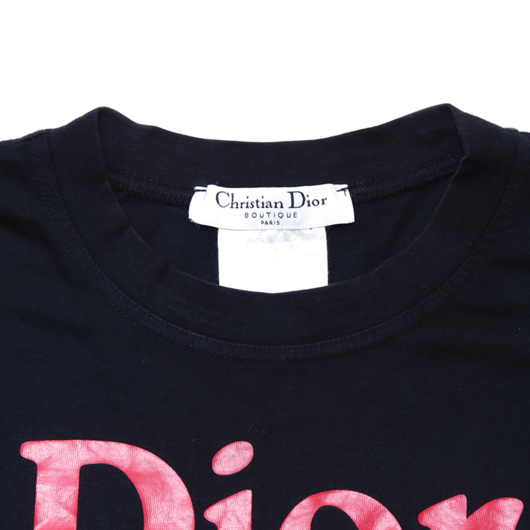 Christian Dior(クリスチャンディオール)のディオール Dior アディクト ロゴ サイズ38 半袖Ｔシャツ コットン レディースのトップス(Tシャツ(半袖/袖なし))の商品写真