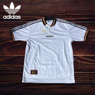 アディダス(adidas)のレア　90s アディダス　ドイツ代表　ゲームシャツ　ウェア　デサント製　新品(ウェア)