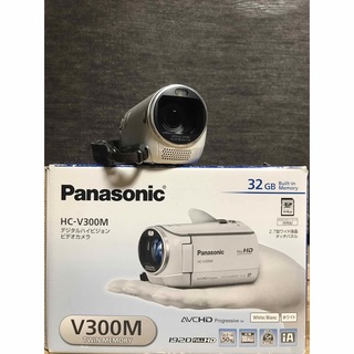 Panasonic - Panasonic ビデオカメラ　HC-V300M-W