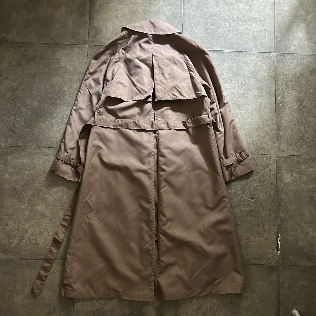 60s70s misty harbor トレンチコート USA製 ピンクベージュの