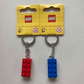 レゴ(Lego)のLEGOキーチェーンブロック　2個セット(キーホルダー)