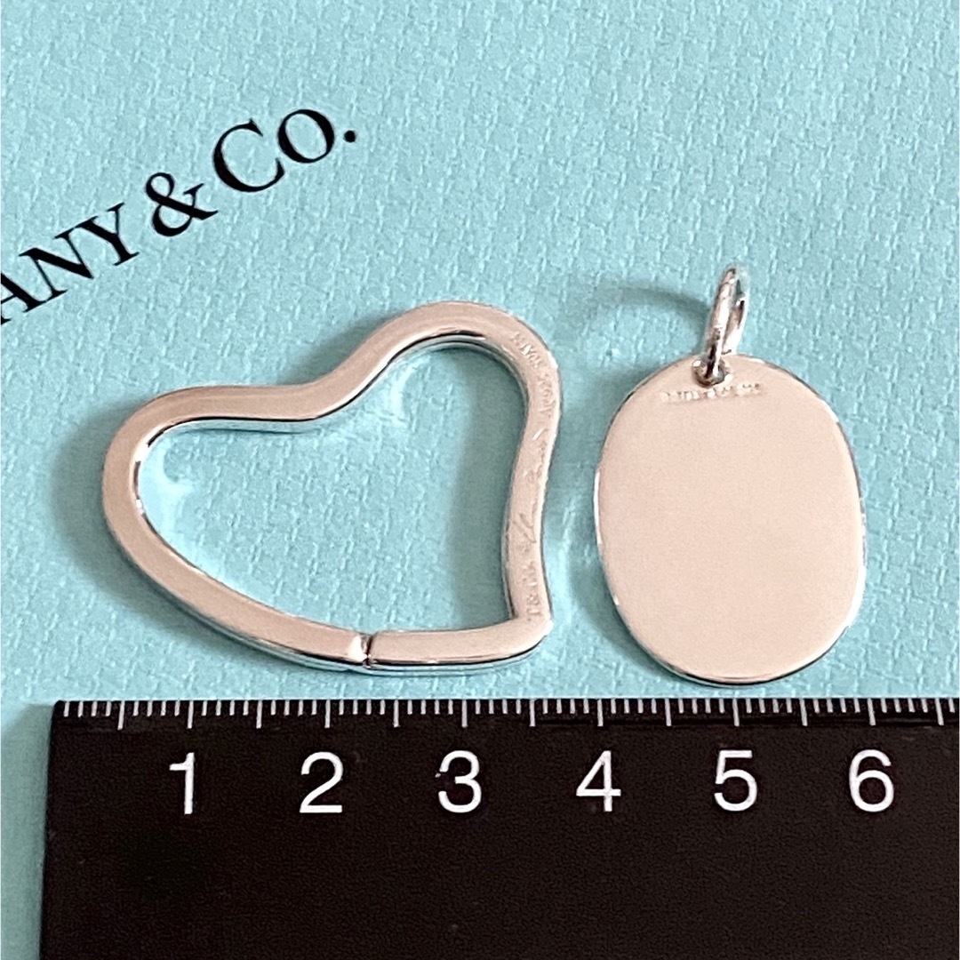 Tiffany & Co.(ティファニー)のTiffany ハート キーリング、オーバル ペントップ レディースのファッション小物(キーホルダー)の商品写真