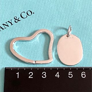 Tiffany & Co. - Tiffany ハート キーリング、オーバル ペントップ