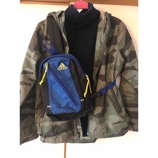 ギャップ(GAP)のGAP ウィンドーブレーカー、タートルネック、バッグ　３点セット(ジャケット/上着)