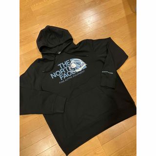 ザノースフェイス(THE NORTH FACE)のTHE NORTH FACE パーカー プルオーバー size XL黒 ブラック(パーカー)