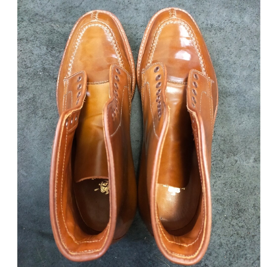 Alden(オールデン)の極上品　Alden　whisky cordvan size7.5D　D9908 メンズの靴/シューズ(ブーツ)の商品写真