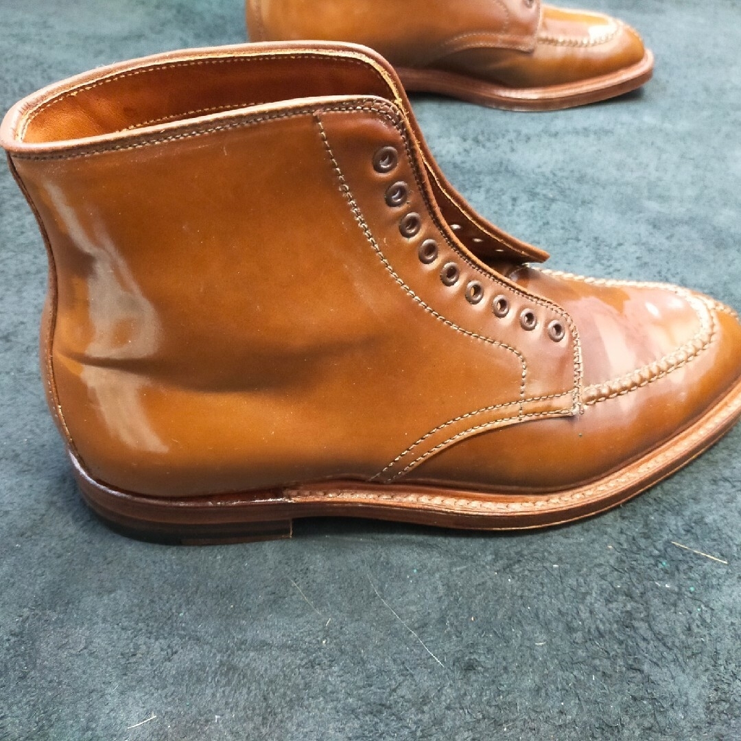 Alden(オールデン)の極上品　Alden　whisky cordvan size7.5D　D9908 メンズの靴/シューズ(ブーツ)の商品写真