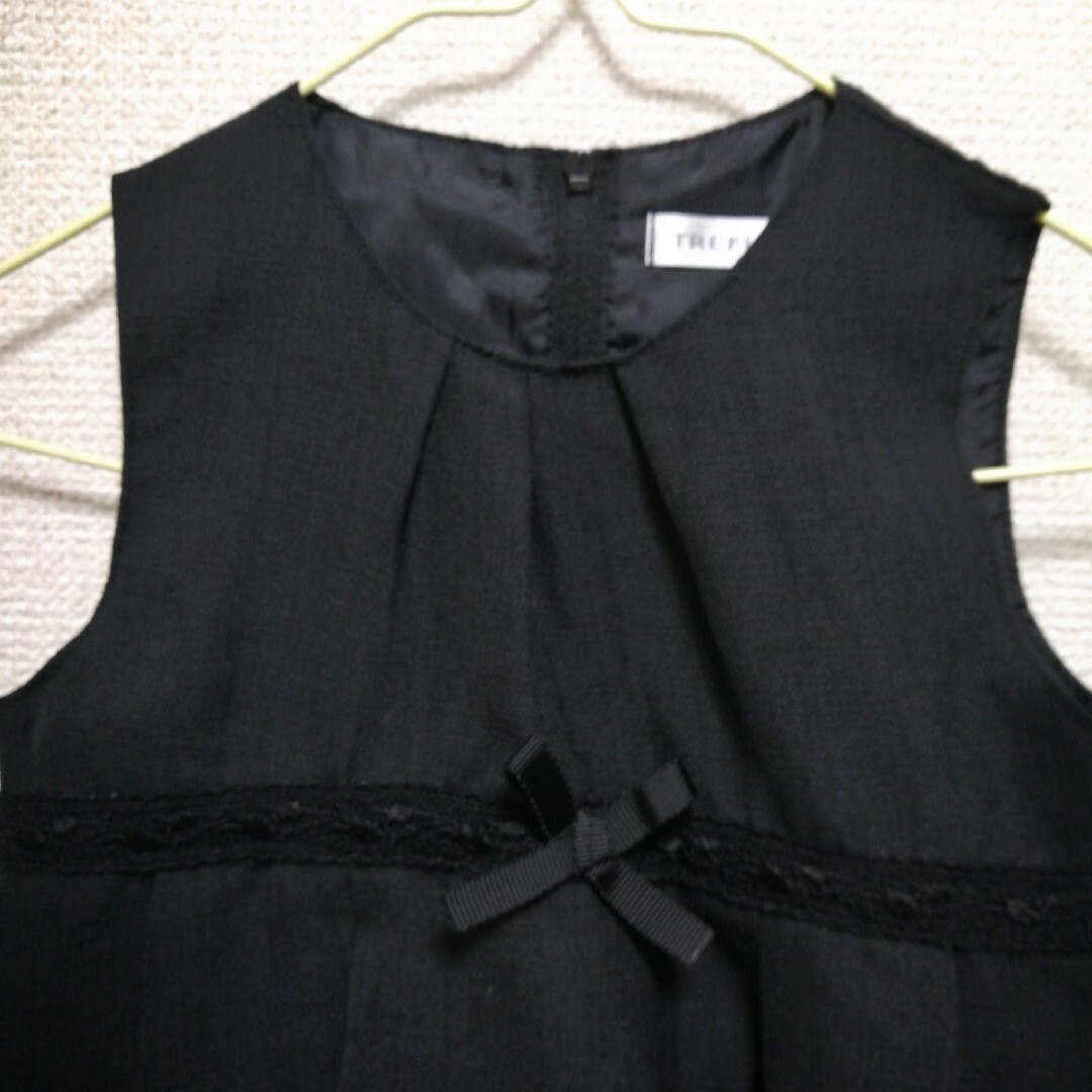 TREFIORI babyformaリボンlワンピース80size キッズ/ベビー/マタニティのベビー服(~85cm)(セレモニードレス/スーツ)の商品写真