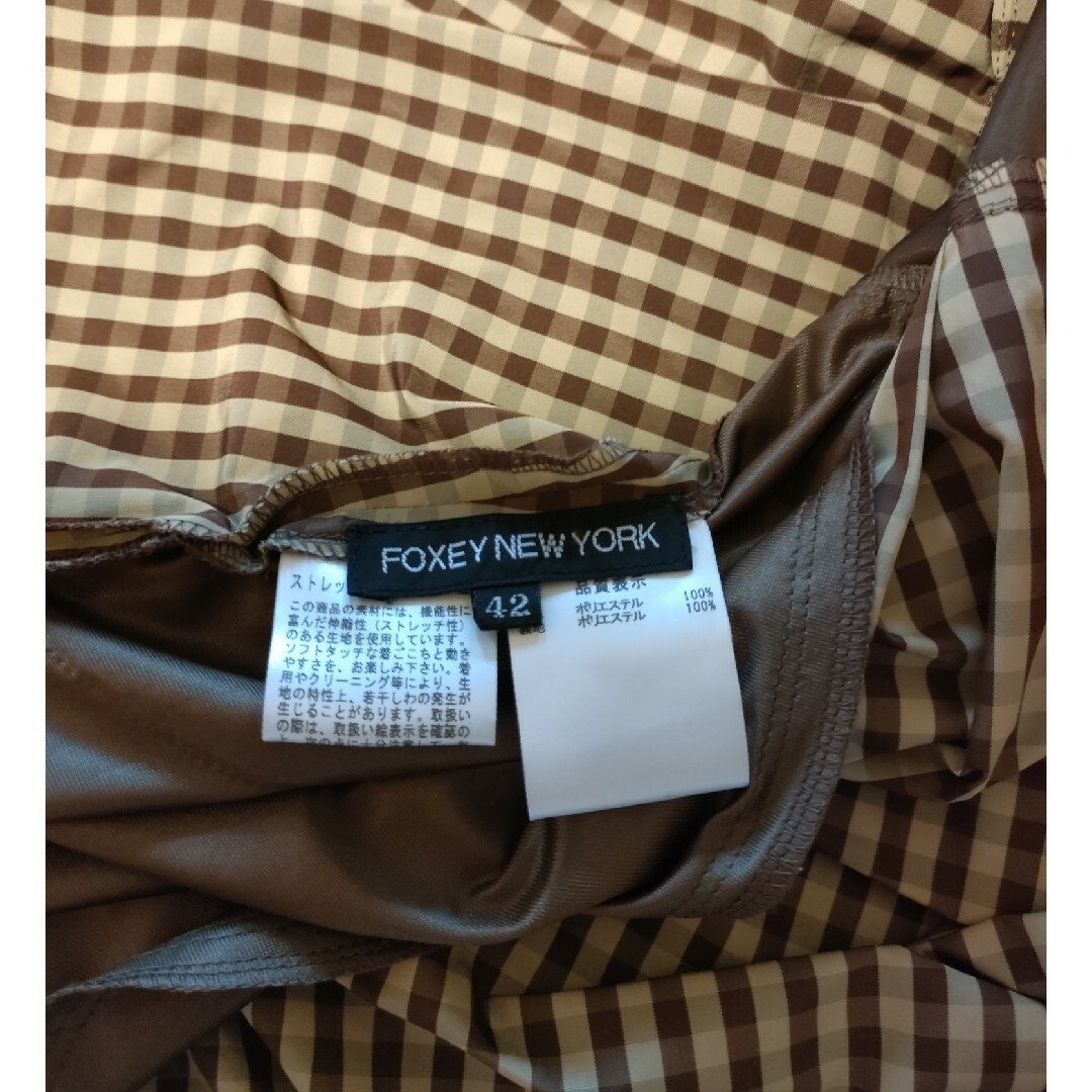 FOXEY NEW YORK(フォクシーニューヨーク)のフォクシーワンピース（新品） レディースのワンピース(ひざ丈ワンピース)の商品写真