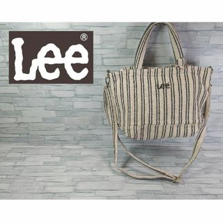 リー(Lee)のLee 2way ショルダー+トートバッグ リー 鞄 ボーダー バッグ(ショルダーバッグ)