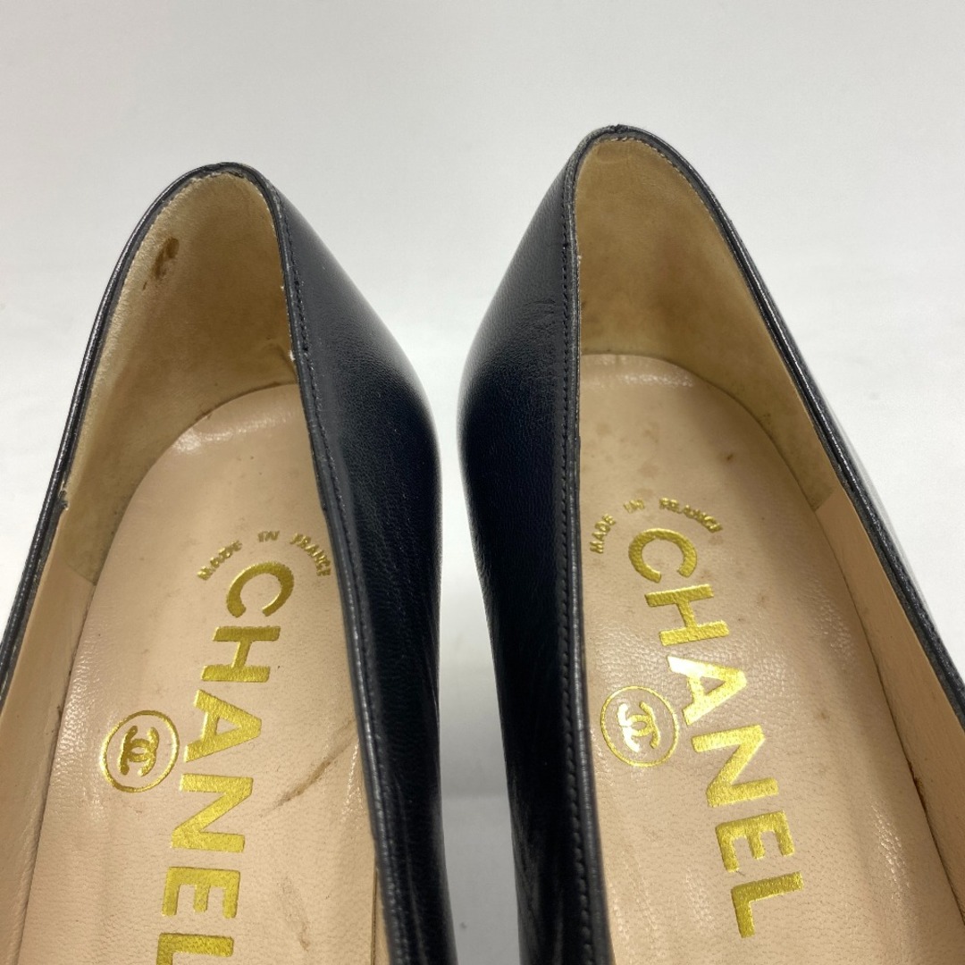 CHANEL(シャネル)のシャネル CHANEL パンプス
 ココマーク C69865 ブラック レディースの靴/シューズ(ハイヒール/パンプス)の商品写真