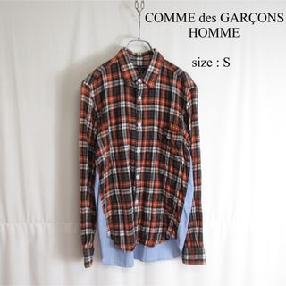 コムデギャルソンオム(COMME des GARCONS HOMME)のCOMME des GARÇONS HOMME デザイン コットン シャツ S(シャツ)