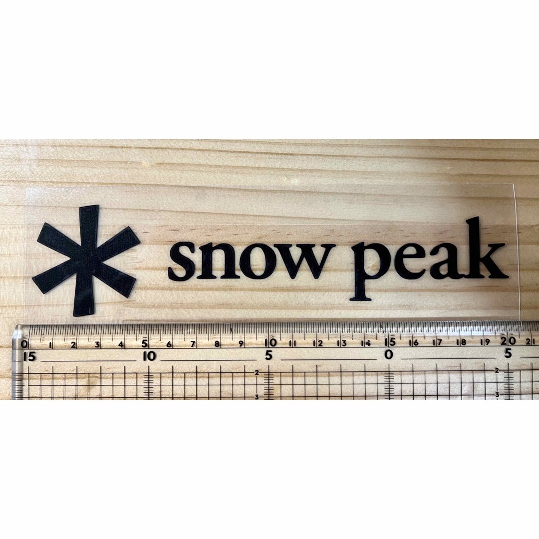 Snow Peak(スノーピーク)のスノーピーク　ステッカー スポーツ/アウトドアのアウトドア(その他)の商品写真