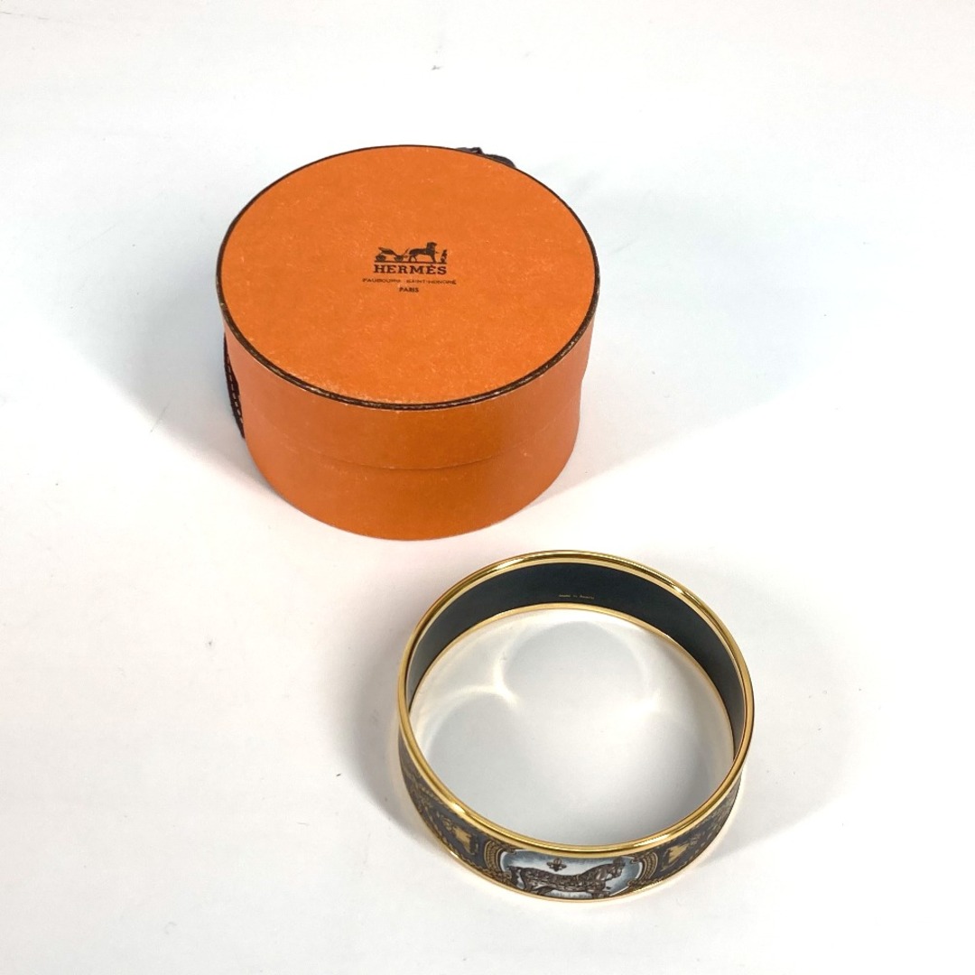 HERMES - エルメス HERMES エマイユ GM 馬 ホース ブレスレット HERMES - エルメス HERMES エマイユ GM 馬 ホース ブレスレット