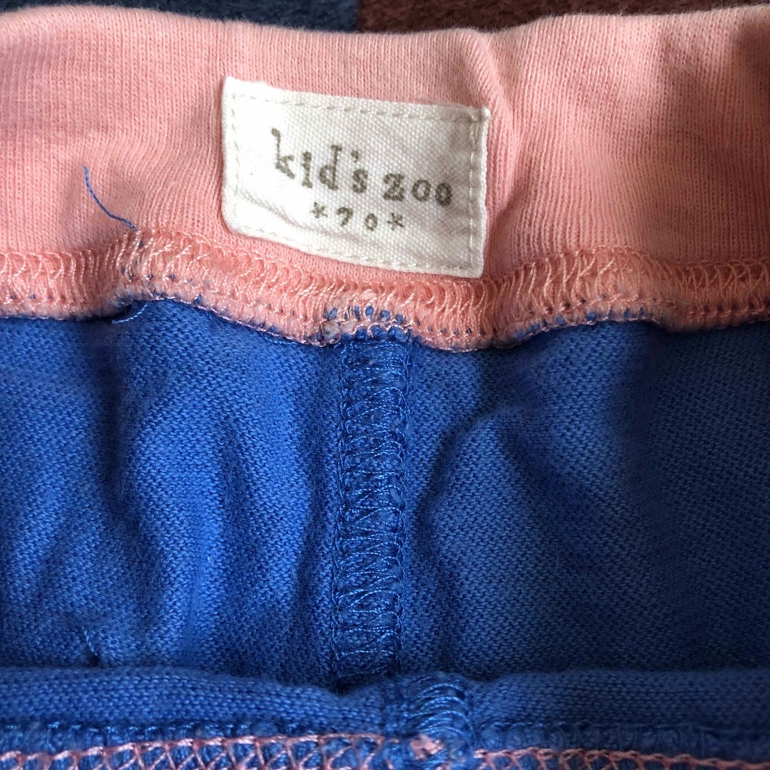 kid’s zoo(キッズズー)のkid's zooハーフパンツ 3点セット 70 キッズ/ベビー/マタニティのベビー服(~85cm)(パンツ)の商品写真