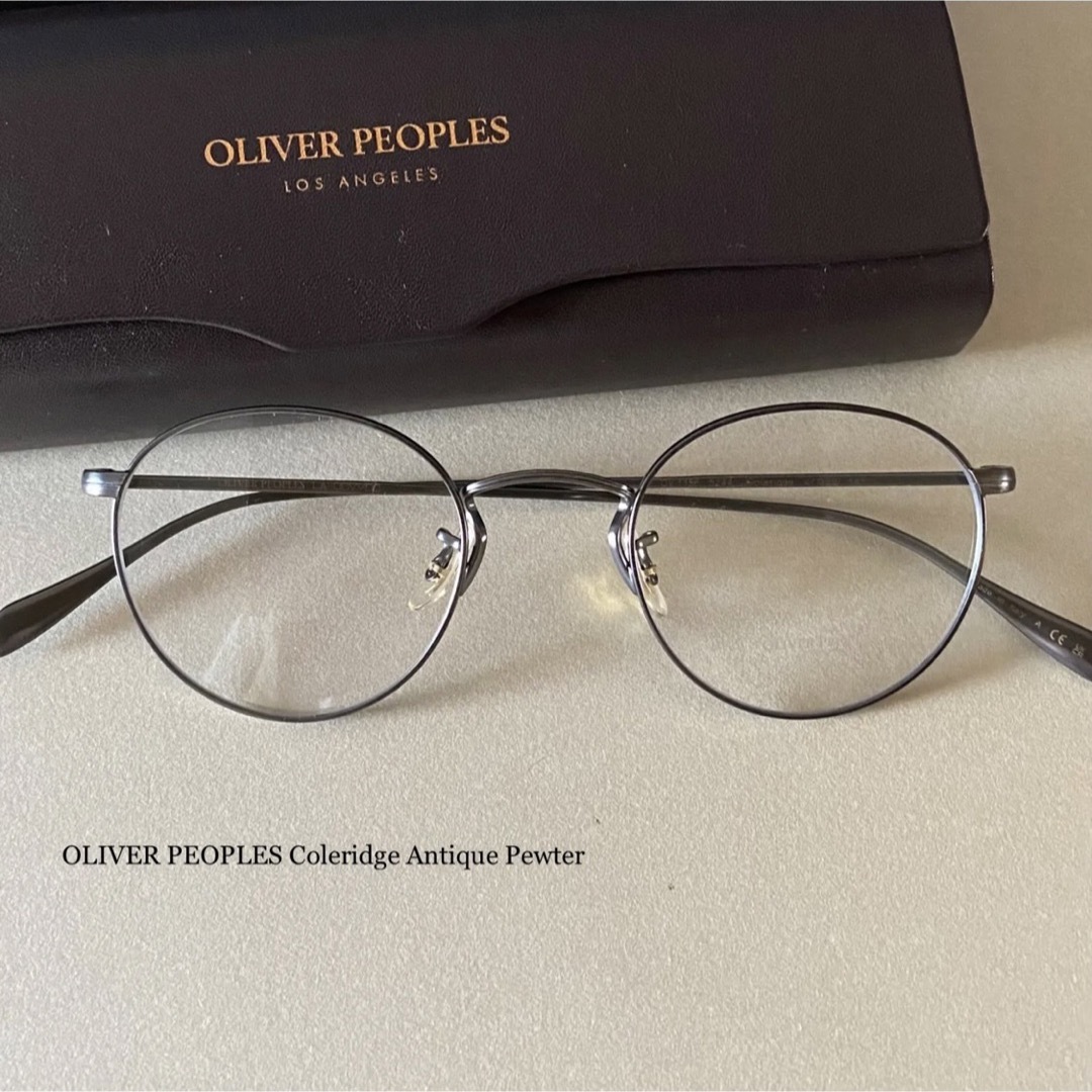 Oliver Peoples(オリバーピープルズ)のOV314 新品 OLIVER PEOPLES Coleridge メガネ メンズのファッション小物(サングラス/メガネ)の商品写真