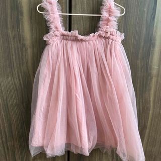 新品未使用品☆baby チュールワンピース(ワンピース)