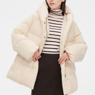 ユニクロ(UNIQLO)の新品未使用 UNIQLO パウダーフィールダウンショートコート S ユニクロ(ダウンコート)