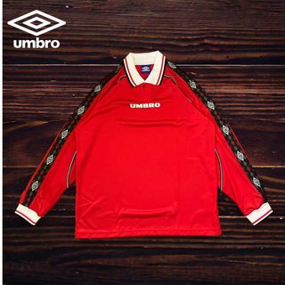 アンブロ(UMBRO)のレア　90s UMBRO ゲームシャツ　長袖　デサント製　新品未使用タグ付き(ウェア)