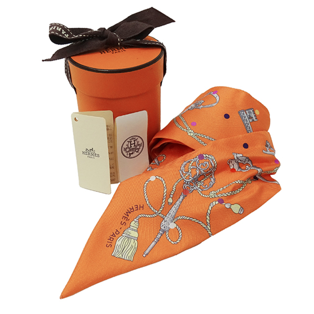 エルメス HERMES スカーフ ツイリー Les Cles a Pois レディース エルメス HERMES スカーフ ツイリー Les Cles a Pois レディース