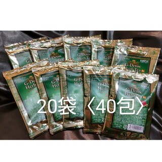 エステプロラボ(Esthe Pro Labo)のエステプロ・ラボ G-デトックハーブティー ２０袋（40包）(茶)