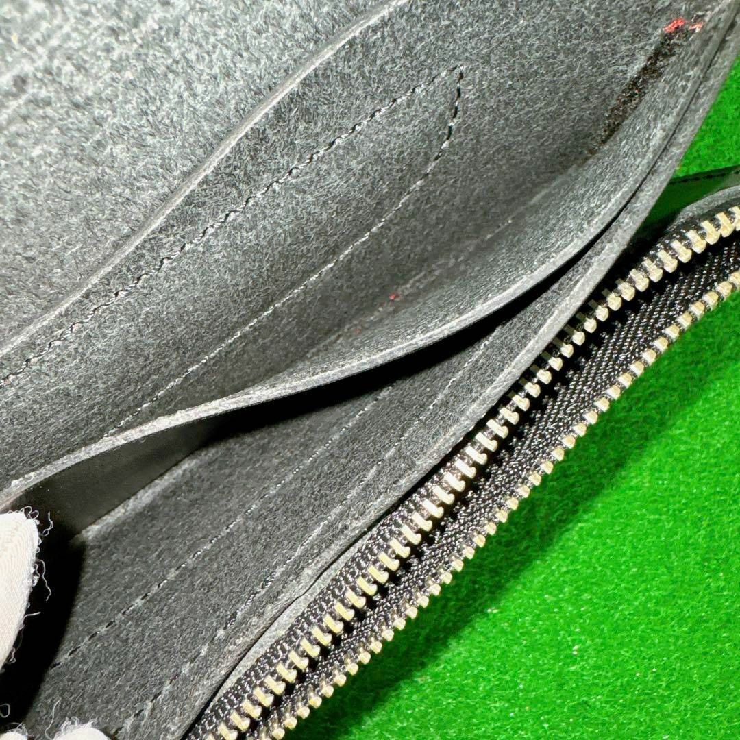 REDMOON(レッドムーン)の希少 美品 MUMIYA パイロットリバー 長財布 サドルレザー ブラック メンズのファッション小物(長財布)の商品写真