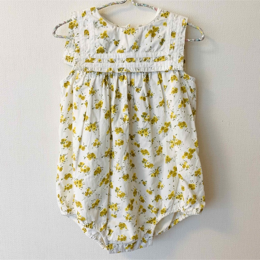 Caramel baby&child (キャラメルベビー&チャイルド)の【美品】Little Cotton Clothesロンパース 2-3y キッズ/ベビー/マタニティのキッズ服女の子用(90cm~)(ワンピース)の商品写真