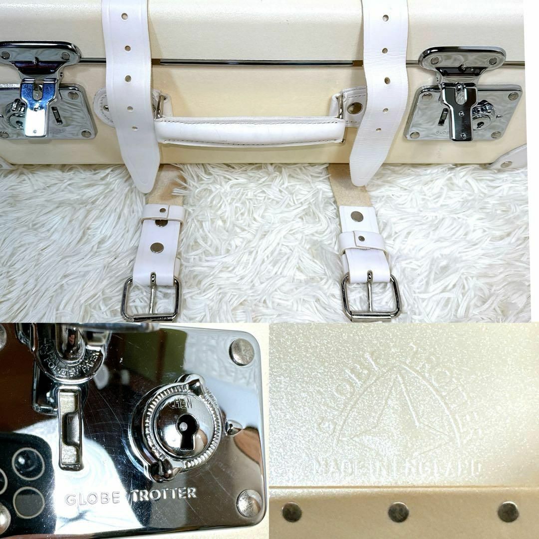 GLOBE-TROTTER(グローブトロッター)の限定モデル グローブトロッター ホワイトスター スーツケース 21インチ 2輪 レディースのバッグ(スーツケース/キャリーバッグ)の商品写真