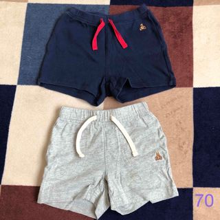 ベビーギャップ(babyGAP)のbabyGap ショートパンツ 2点セット 70(パンツ)