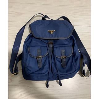 極美品　PRADA プラダ　リュック　ポコノ　ナイロン　ブラック24010506