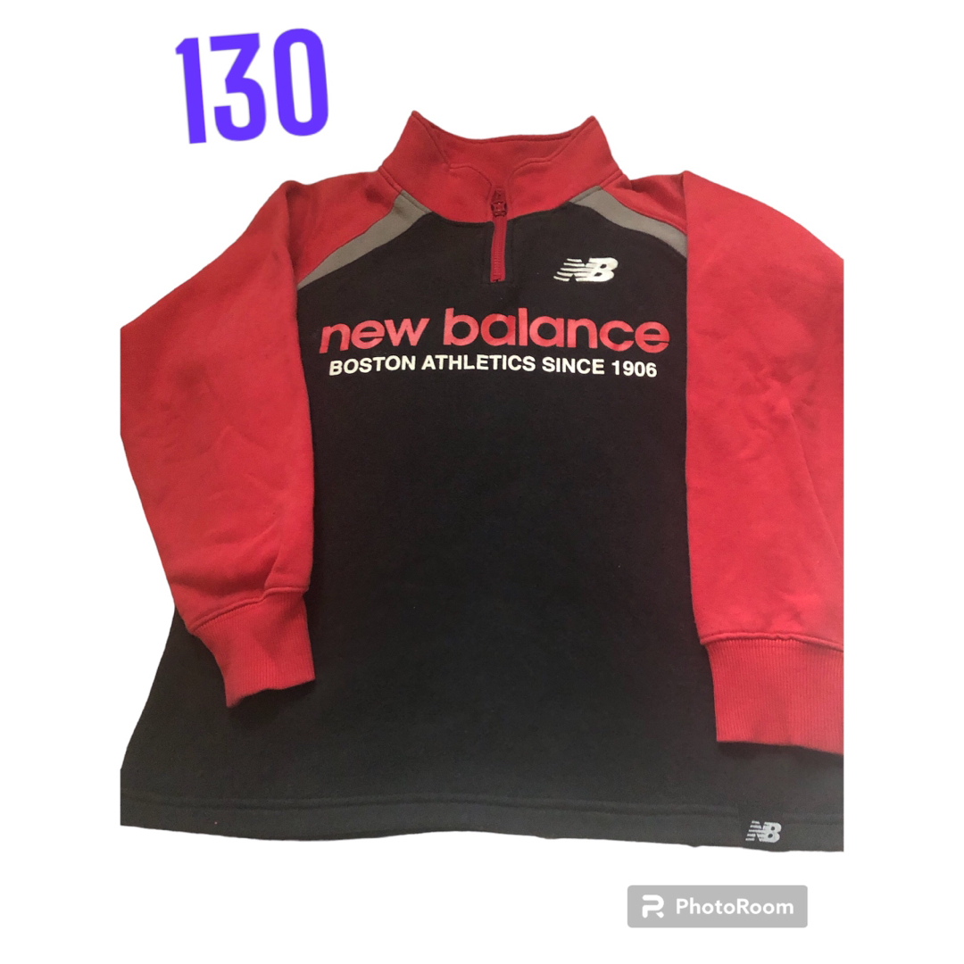 New Balance(ニューバランス)のニューバランス　トレーナー　130 キッズ/ベビー/マタニティのキッズ服男の子用(90cm~)(ジャケット/上着)の商品写真