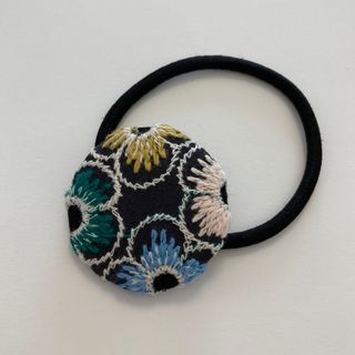 ビーズ の 春夏 バレッタ・Sサイズ / グレーの通販 by K.K.'s shop