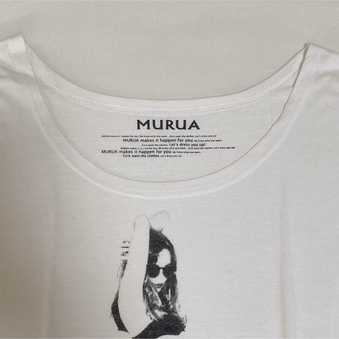 MURUA(ムルーア)のMURUA♡Tシャツ レディースのトップス(Tシャツ(半袖/袖なし))の商品写真