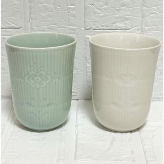 ロイヤルコペンハーゲン(ROYAL COPENHAGEN)のロイヤルコペンハーゲン　フラワーエンブレム　フリーカップ(グラス/カップ)