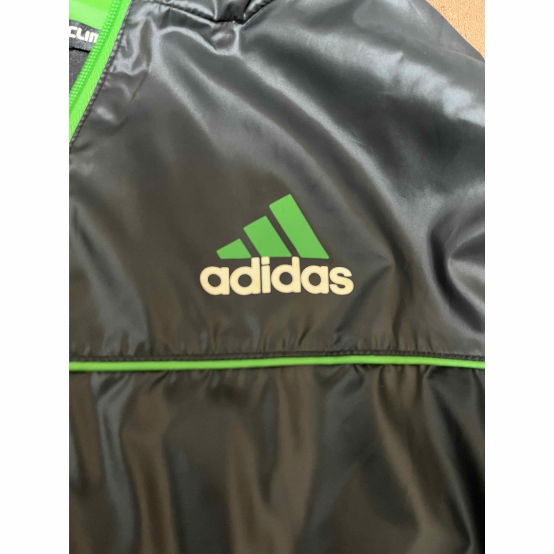 adidas(アディダス)のadidas アディダス ウインドブレーカー ジャンパー アウター160 キッズ/ベビー/マタニティのキッズ服男の子用(90cm~)(ジャケット/上着)の商品写真