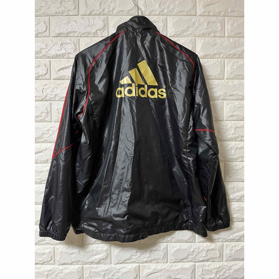 adidas(アディダス)のアディダス adidas ウインドブレーカー ジャンパー アウター 160 キッズ/ベビー/マタニティのキッズ服男の子用(90cm~)(ジャケット/上着)の商品写真