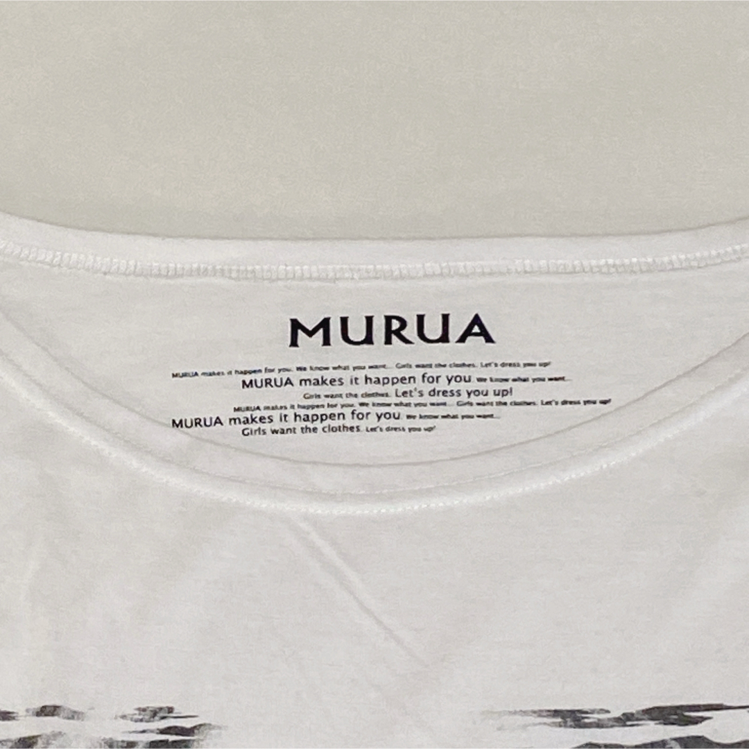 MURUA(ムルーア)のMURUA♡Tシャツ レディースのトップス(Tシャツ(半袖/袖なし))の商品写真