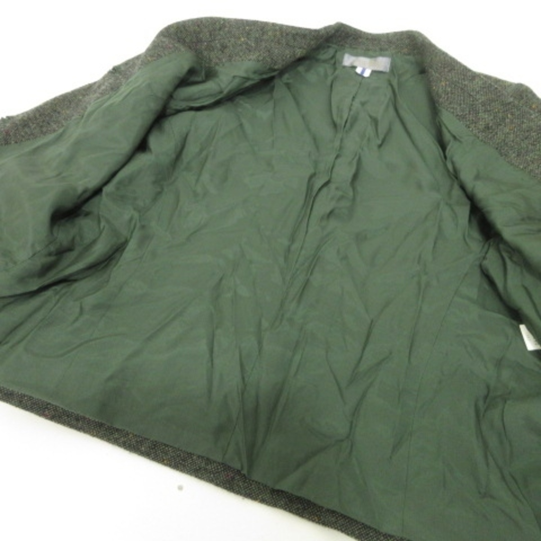 other(アザー)のレマロン remalon ジャケット ツイード ネップ 約L~XL 緑系 OKZ レディースのジャケット/アウター(その他)の商品写真