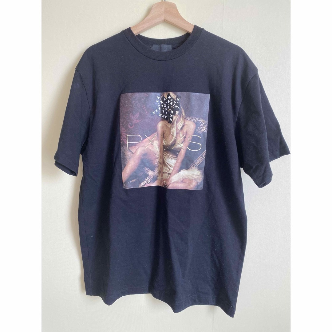 GOD SELECTION XXX(ゴッドセレクショントリプルエックス)の【美品】godselectionxxx  ブラックTシャツ メンズのトップス(Tシャツ/カットソー(半袖/袖なし))の商品写真