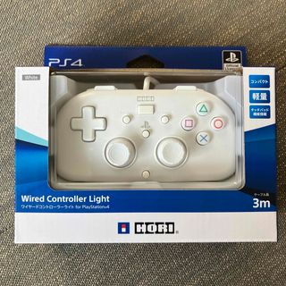 HORI ワイヤードコントローラー ライト ホワイト PS4(家庭用ゲーム機本体)