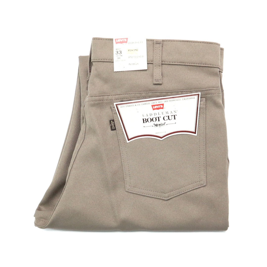 Levi's - 80s デッド リーバイス スタプレ 517 パンツ モカ ヴィンテージ 古着