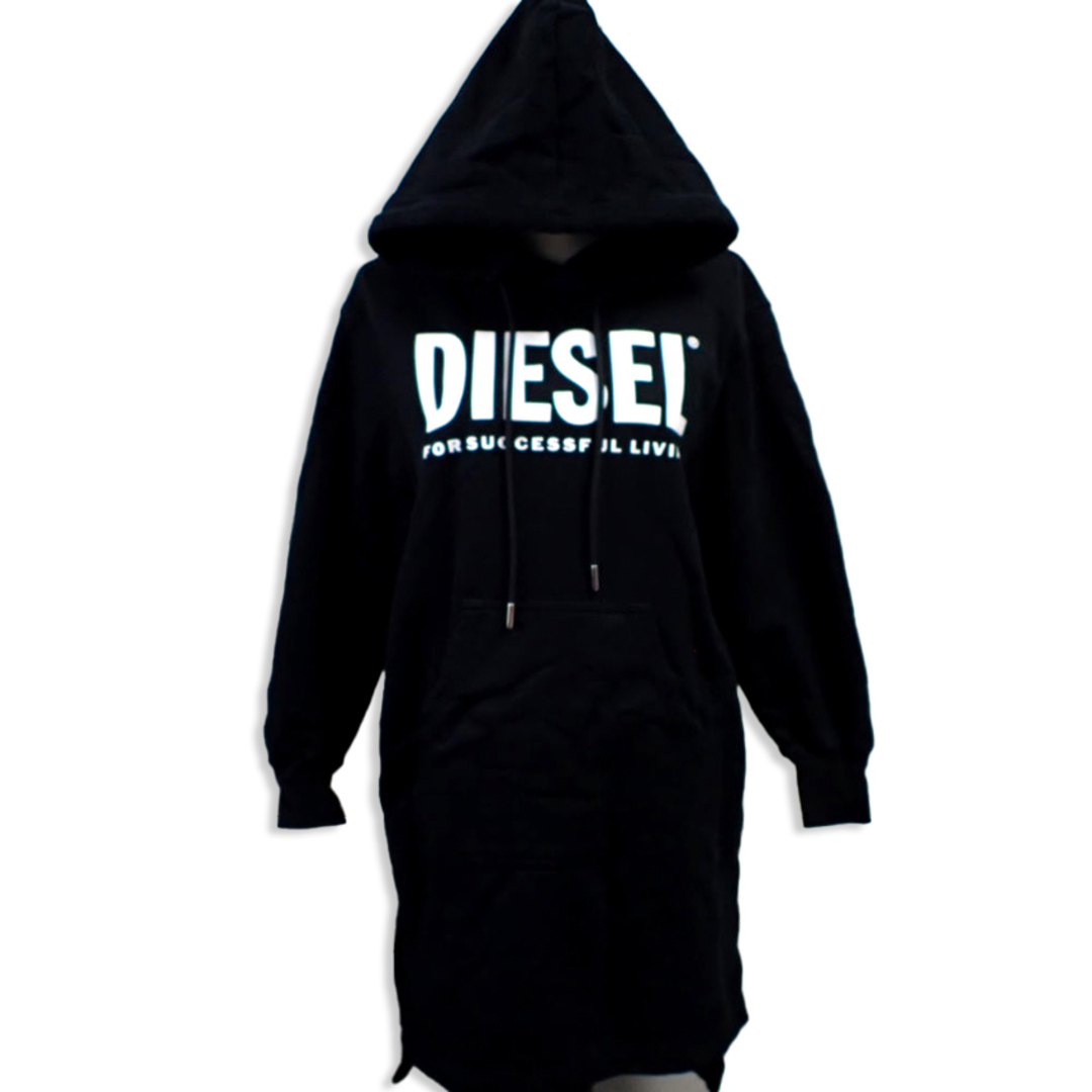 DIESEL(ディーゼル)のディーゼル ロゴプリント スウェットワンピース[b32-35］ レディースのトップス(トレーナー/スウェット)の商品写真