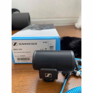 ゼンハイザー(SENNHEISER)のSENNHEISER スーパーカーディオイド指向性マイク MKE 200(マイク)