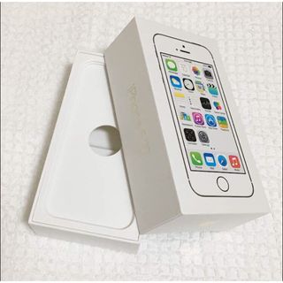 アイフォーン(iPhone)のiPhone5s空箱（ゴールド）(iPhoneケース)