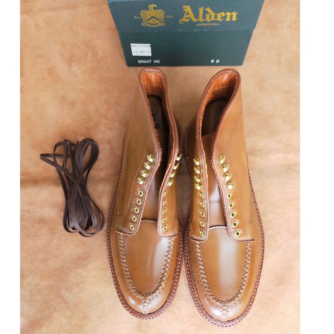 Alden(オールデン)の［未使用］Alden　Whisky cordvan D9947HC　8.0D メンズの靴/シューズ(ブーツ)の商品写真