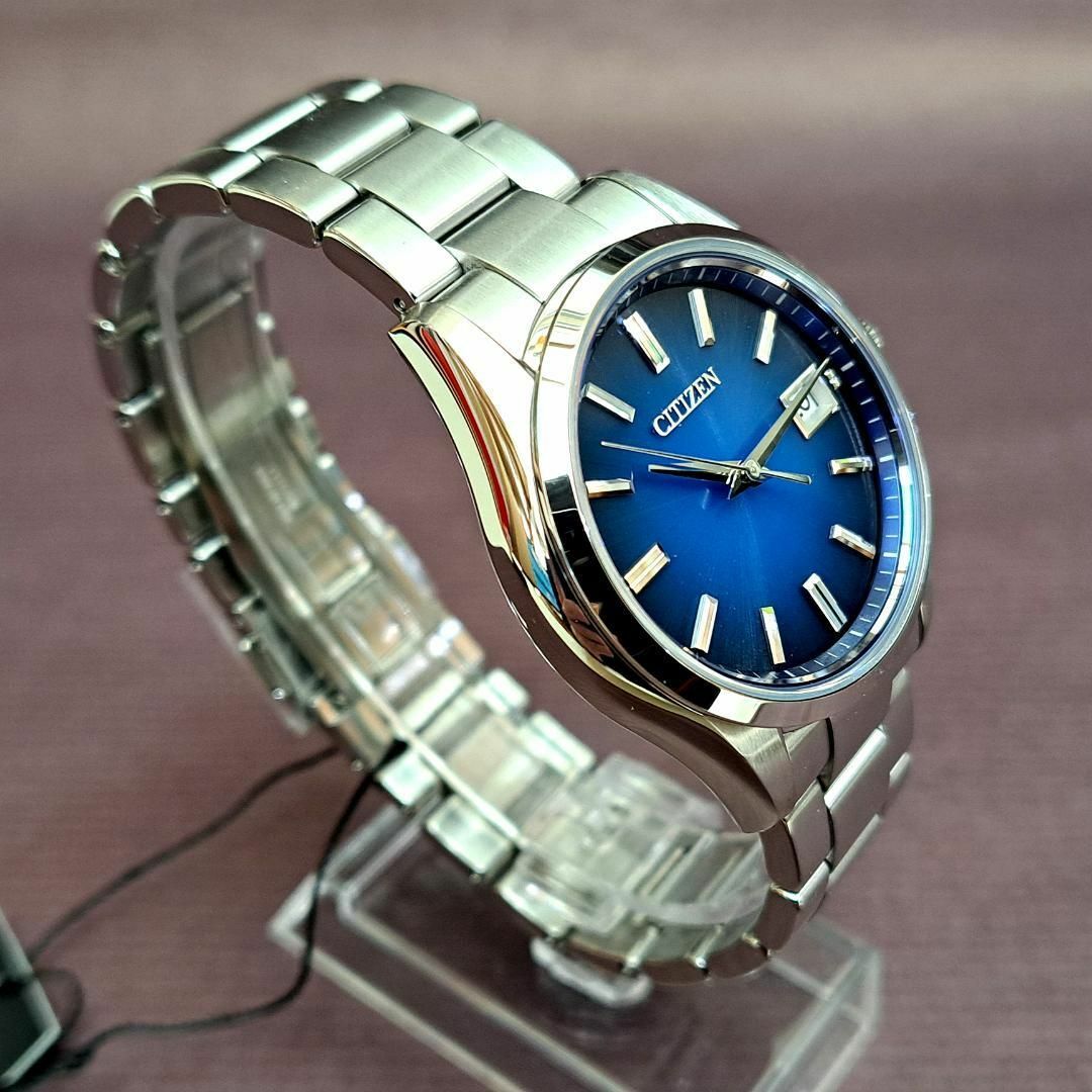 CITIZEN - 【新品】ザ・シチズン AQ4000-51L 希少ブルーモデル CITIZEN - 【新品】ザ・シチズン AQ4000-51L 希少ブルーモデル